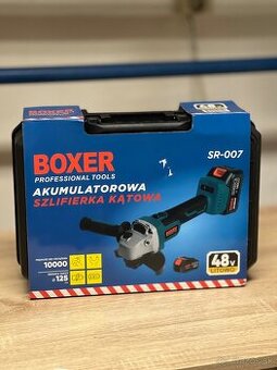 Uhlová brúska aku 125mm 2 batérie 48V, kufrík,