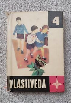 Stará učebnica Vlastiveda 4 - 1969