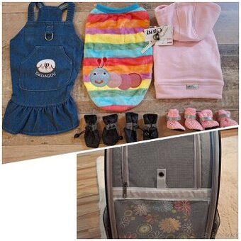 Oblečenie,  topánočky,  batoh...