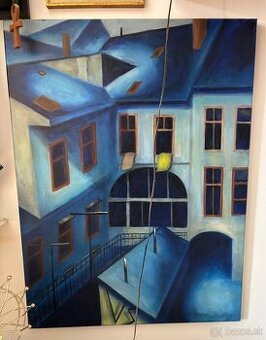 Viktor ŠEFČÍK, obraz olej na plátne