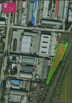 Priemyselný pozemok na predaj, pri ul. Strojnícka, Prešov