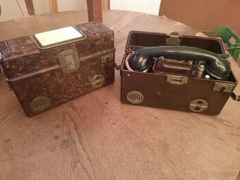 poľné vojenske telefony