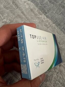 Kontaktné torické mesačné šošovky -1,5 (nové balenie 3ks)