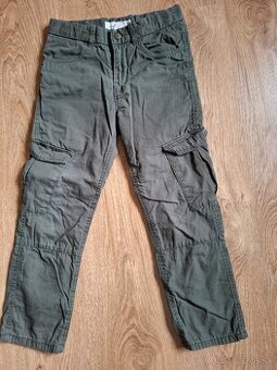 Zateplené nohavice 128