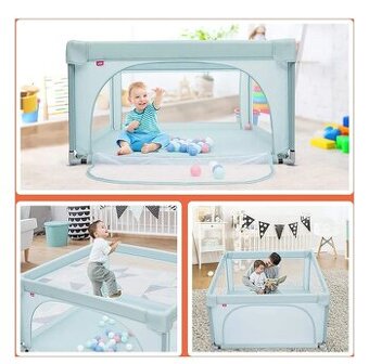 Detská ohrádka Costway 120x120 cm