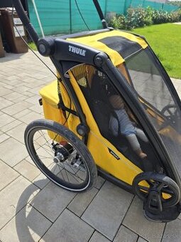 Predám cyklo vozík Thule pre dvojičky