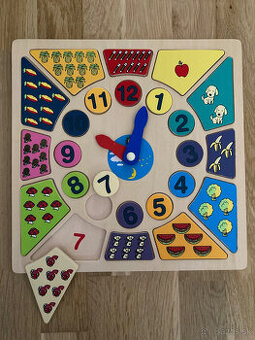 Drevene vkladacie hodiny