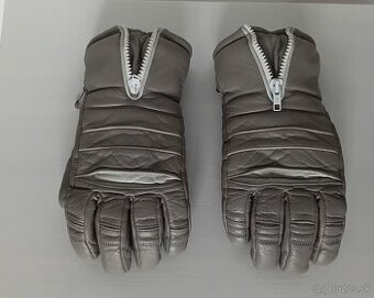 Pánske a dámske kožené lyžiarske rukavice.