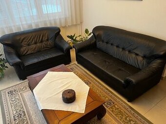 sedacie súpravy -  koža