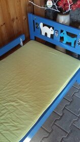 Detská postel Kritter z Ikea s matracom