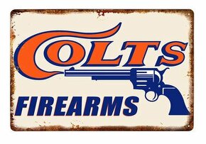 plechová cedule - Colt's firearms - 1