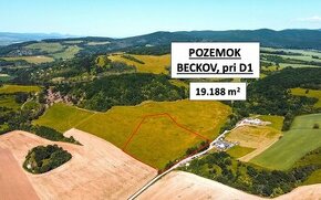 Beckov – 20.000 m2 v celku (Farma, Chov koní...)