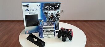 PlayStation 4 1Tb + príslušenstvo a hry