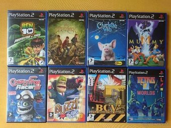 Hra na PS2 - Ben 10, Crazy Frog Racer, Spiderwick