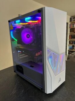 Herný PC Ryzen 5600, 1080Ti, 16GB, M.2…