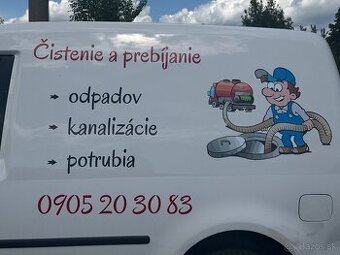 Čistenie a prebíjanie kanalizácie POPRAD A OKOLIE