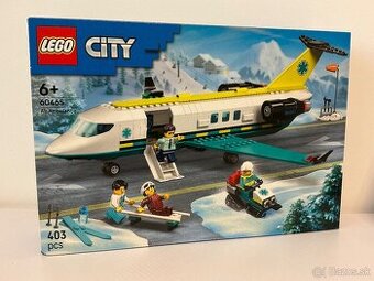 LEGO City 60465 Lietadlo záchranárskej služby