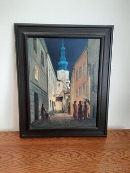 predám obraz - Michalská brána
