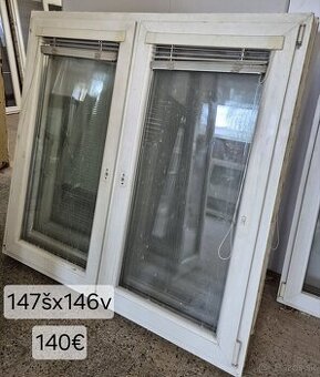 Plastové okná 147x146