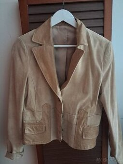 Dámske jelenicové sako