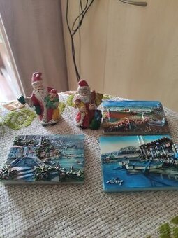 Obrázky na zeď z dovolené a sošky