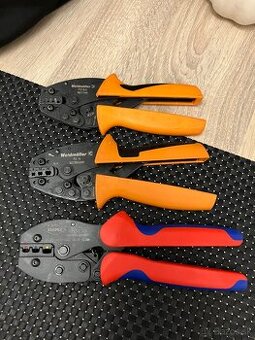 Lisovacie kliešte Knipex, Weidmuller