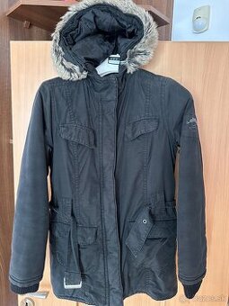 Damska tepla predlzena bunda S’oliver vel. S - 1