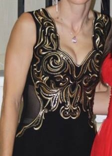 luxusné spoločenské šaty XS/S