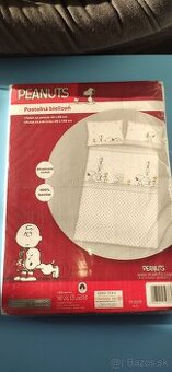 NOVÉ Detské obliečky / Posteľná bielizeň PEANUTS (Snoopy)