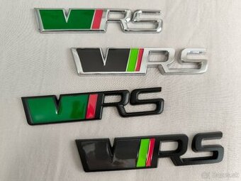 Kovové plakety Škoda RS