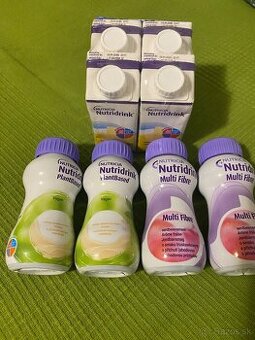 8ks nutridrinky nutricia mango/ marakuja 2ks, 2 ks jahodové