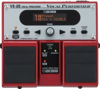 Boss VE-20 Vocal Performer Vokálny procesor