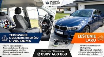 Profesionálny detailing u Vás doma – M&E TRANSPORT s.r.o.