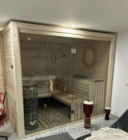 Predám priestrannú interiérovú saunu
