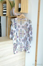 farebné šifónové kimono UNI