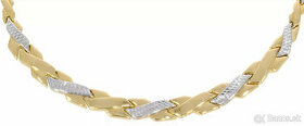NOVÝ Prekrásny zlatý náhrdelník s náramkom - Korai - 1