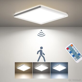 LED stropné svietidlo BLNAN s radarovým senzorom pohybu