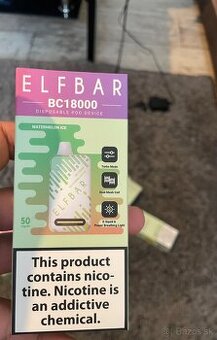 Predám Elektronku ELF Bar Nové zabalené