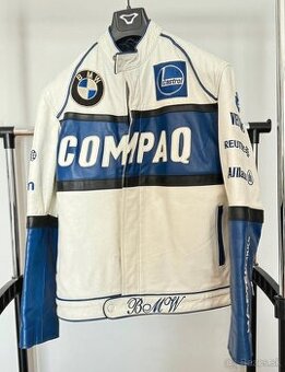 Retro motorkárska bunda BMW