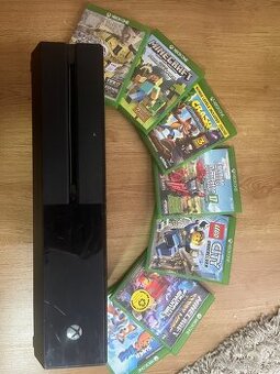 Predám Xbox One – s Kinectom a 7 hrami
