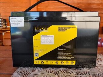 Značková 150Ah Lifepo4 batéria Liitokala + nabíjačka zadarmo