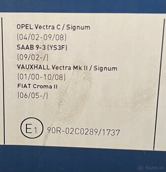 Zadný brzdový kotúč MEYLE 615 523 6027 Opel saab Fiat