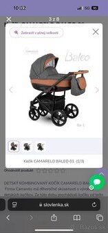 Predávam detsky kočík Trojkombinacia