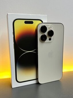 iPhone 14 Pro 128 GB – ako nový, zlatý