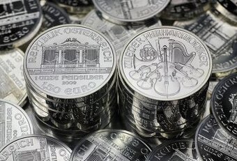 Investičné strieborné mince Philharmoniker 1 Oz