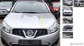Nissan Qashqai 2.0 2013 predám NÁRAZNÍK, MOTOR MR20, KAPOTA,