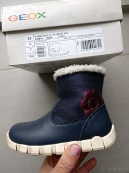 Zimné topánky Geox veľkosť č. 24