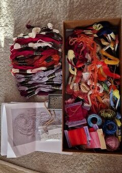 Bavlnky na vyšívanie