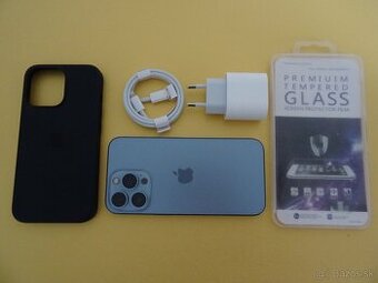 iPhone 13 PRO 128GB BLUE - ZÁRUKA 1 ROK - 100% BATERIA