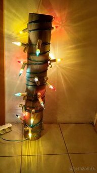 Vianočné svetielka/Brutal retro unikát 16